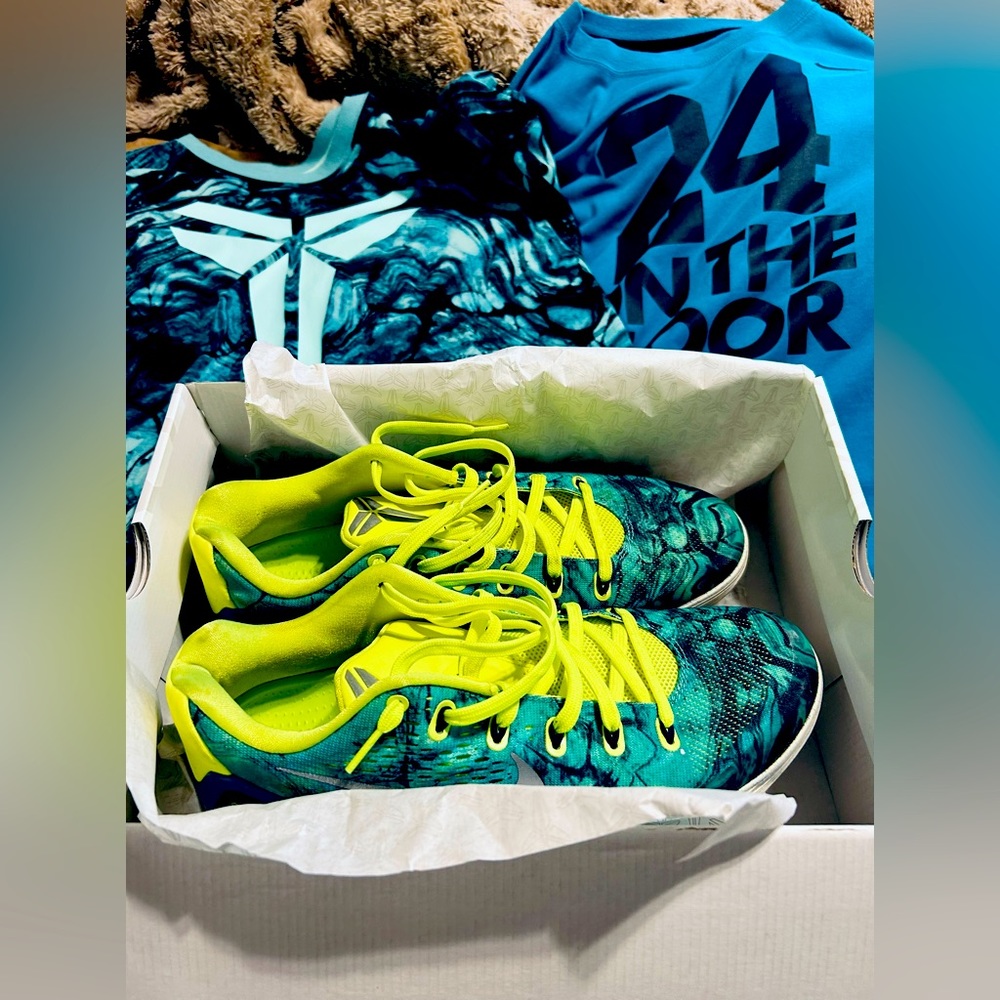 Nike “ Kobe Bundle” 2 Tees/ Kobe Easter Sneakers - image 5